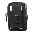 thumbnail image 2 of Hombres deportes al aire libre teléfono táctico cinturón bolsa Fanny Pack bolsa bolsillos con cremallera, 2 of 5