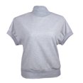 thumbnail image 1 of Sudadera George Talla G Cuello Alto Manga Kimono Aluminio, 1 of 4