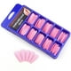 thumbnail image 1 of Uñas postizas, uñas postizas, regalos para mujeres, 100 piezas de uñas postizas mate, parches largos para decoración de uñas, caja de uñas completamente esmeriladas, uñas postizas, 1 of 3