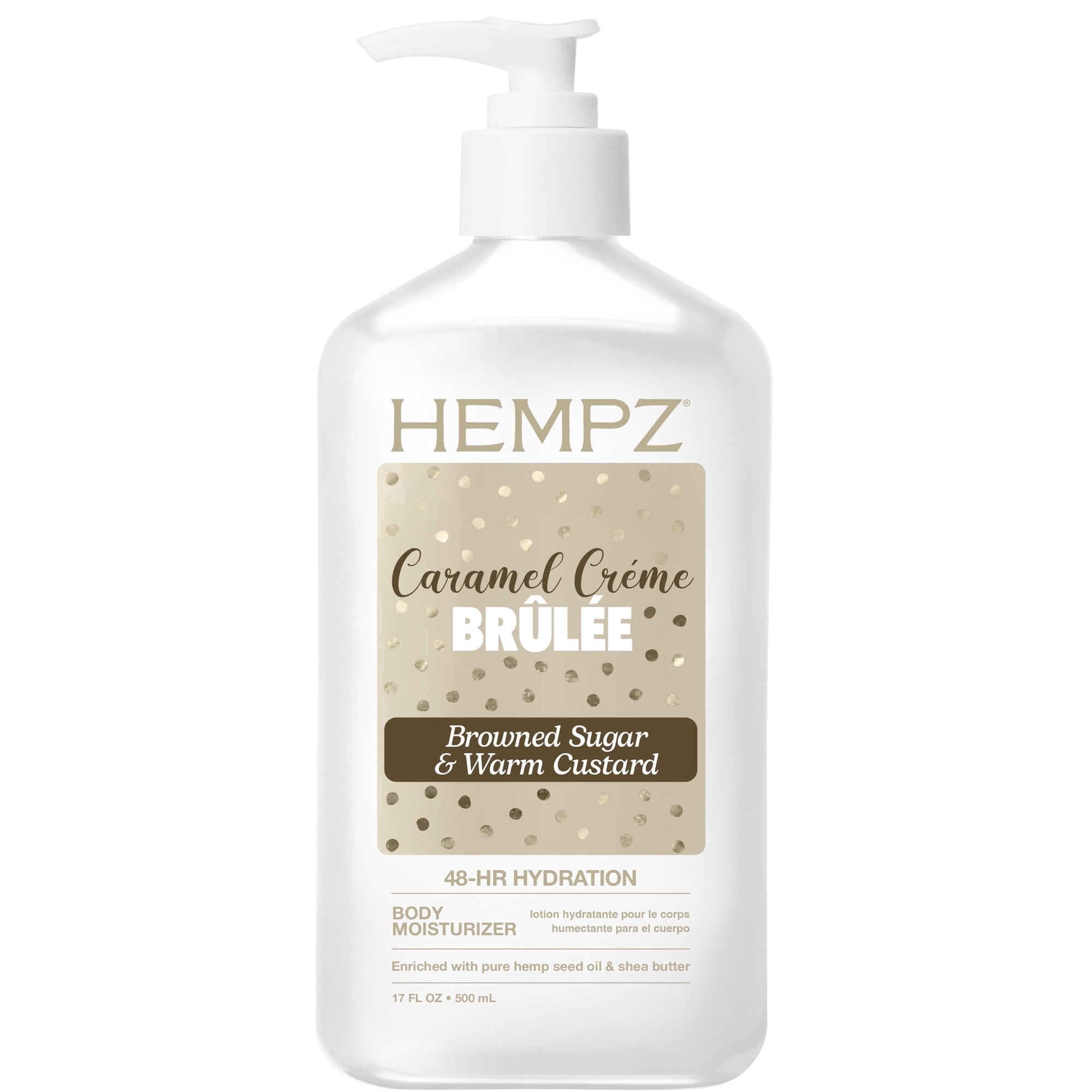 Hempz Caramel Crème Brulee Moisturizing Body Lotion, 17 fl.oz.