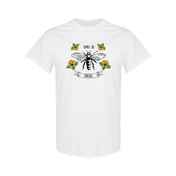 Vintage Bumble Bee T-Shirt Women -SPIdeals Designs, Female 4X-Large