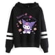 thumbnail image 1 of Ropa divertida de moda Kuromi Sudadera con capucha Sanrio Kuromi Mujer Manga Sudadera Harajuku Mujer Sudaderas con capucha Sudaderas con capucha, 1 of 1