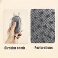 thumbnail image 2 of Cure Air Cushion Detangling Brush - Get Salon-Quality Hair Styling at Home!, 2 of 5