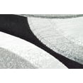thumbnail image 4 of Planet Rugs Premium 3D Thick Abstract Indoor Area Rug 1062 Grey White 9'2''x12'5'', 4 of 11
