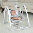 Ingenuity 2in1 Portable BatteryPowered Baby Swing & Infant Seat with Vibrations Raylan