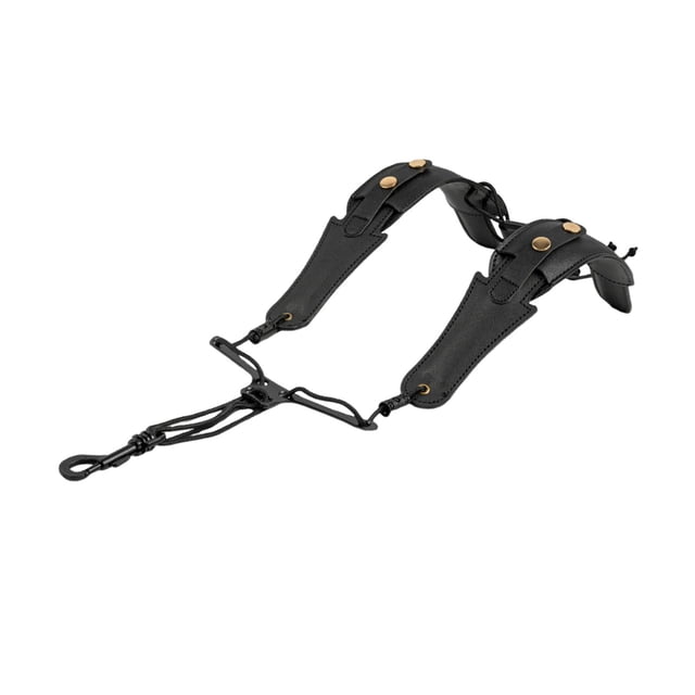 Langgg Saxophone Shoulder Harness Adjustable Saxophone Strap for Alto Tenor Soprano