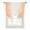 Coral Pink White, variant on Hunter Green White Ombre Tie Up Curtains for Kitchen Bathroom Bedroom Windows 45 Inch Length, Modern Abstract Gradient Color Art Balloon Drape Curtains Shade Rod Pocket Drapery Curtain Panel, 34"x45"