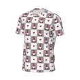 thumbnail image 5 of Rocae Gnomes and Hearts for Men's Mesh Quick-Dry Short Sleeve Workout T-Shirt,Mens Crew Neck Tee Lightweight Soft Classic T Shirts X-Large, 5 of 8