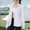 White, variant on ZSQDM Women's Custom Zipper 50+ Summer Clothing Ice Knitted Long Sleeved Cardigan Plus Size Cardigan Women's Sweaters Knit Casual Sweater Fall Outfits Clothes Fall Sweaters for Women(Xxxxl)