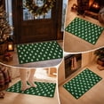 thumbnail image 6 of Christmas Tree Decor Welcome Mat, 29.52x17.71 Inch Xmas Green Door Mat for Home Entrance, Rustic Farmhouse Winter Christmas Floor Mats for Front Outdoor Indoor Entryway Rug, 6 of 7
