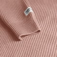 thumbnail image 6 of SELONE Oversized Sweaters for Women Winter Crewneck Tops Ribbed Long Sleeve Pullover Cozy Soild Knitwear Pink Free Size, 6 of 7