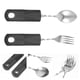 thumbnail image 3 of 1 Juego de utensilios adaptables, juego de cubiertos a prueba de temblores, Kit de tenedor cuchara para personas mayores discapacitadas, 3 of 5