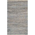 thumbnail image 1 of Safavieh Cape Cod 8Square Handmade Jute Rug in Natural and Blue, 1 of 3