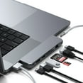 thumbnail image 4 of Satechi Pro Hub Max - Docking station - USB-C x 2 - HDMI - 1GbE, 4 of 9