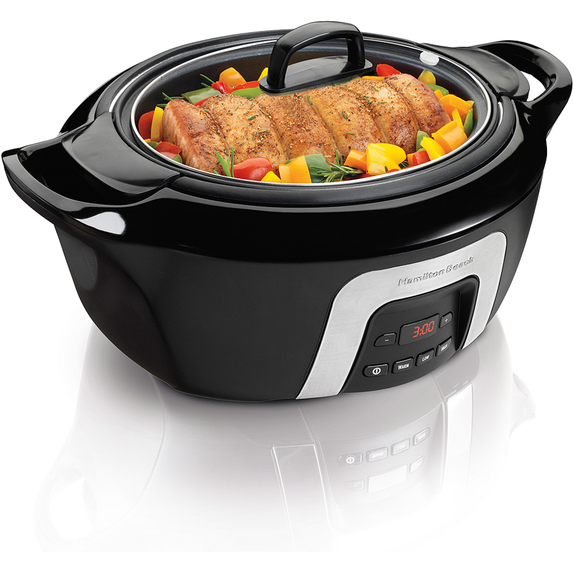 Hamilton Beach 6 Quart Programmable CoolSurround Slow Cooker Model