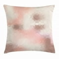 thumbnail image 1 of Peach Throw Pillow Cushion Cover, Abstract Square Shapes with Cross Pattern Warm Color Scheme Modern Artwork Print, Decorative Square Accent Pillow Case, 20 X 20 Inches, Coral Umber, by Ambesonne, 1 of 2