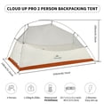 thumbnail image 2 of Tienda de campaña para mochileros Naturehike Cloud up Pro para 2 personas, impermeable, 2 of 7