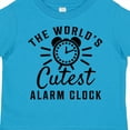thumbnail image 4 of Inktastic The Worlds Cutest Alarm Clock Boys or Girls Toddler T-Shirt, 4 of 5