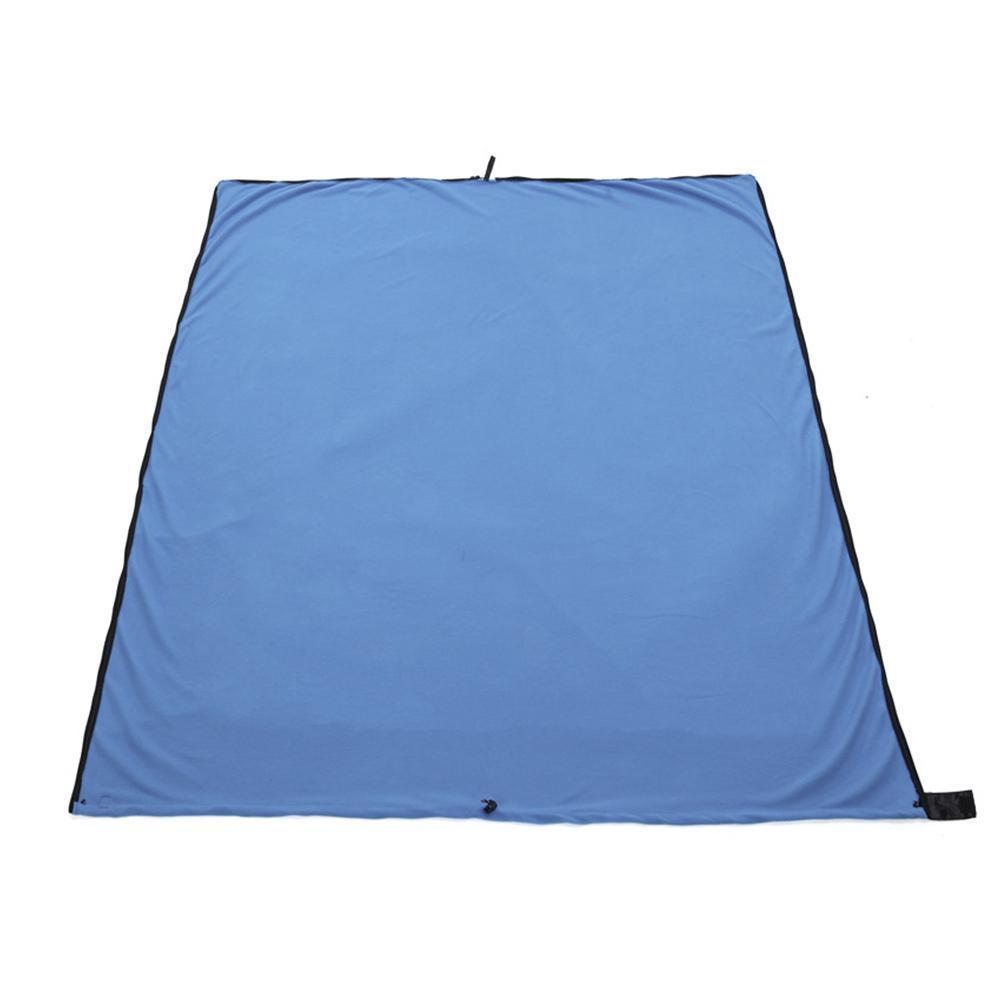 Portable Ultra-light Polar Fleece Sleeping Bag Outdoor Camping Bed Sleeping Bag C8I5