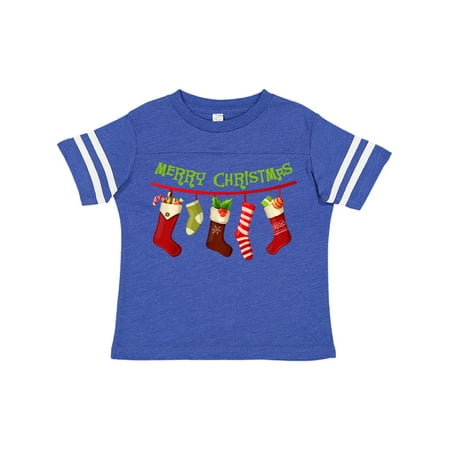 

Inktastic Christmas Stockings Gift Toddler Boy or Toddler Girl T-Shirt