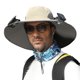 thumbnail image 1 of CAIROYAR Sombrero solar recargable con ventilador solar para pesca, protector solar anti-UV y ODOF, 1 of 7