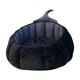 thumbnail image 3 of Cama para gatos de interior con forma de calabaza, suave, antideslizante negro, 3 of 9