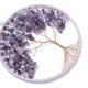 thumbnail image 3 of Colgante de árbol de la vida de grava con alambre de cobre y tejido de piedra de colores para regalo del hogar, 3 of 6