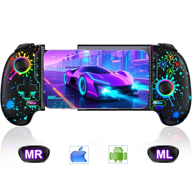 Controlador de Juegos Móvil CYOYPPY Inalámbrico para iPhone y Android