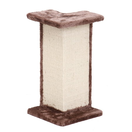 UPC: 0030172083044 | Penn-Plax Sisal Cat Scratcher Wall Corner Post and Perch  CATF77
