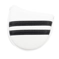 thumbnail image 2 of lacooooppia Golf Mallet Putter Cover Fits Most Putters Golf Training Fashion Wrap Sleeve White, 2 of 8