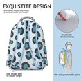 thumbnail image 5 of Leopard Print Backpack for School,Cute School Bag,Schoolbag with Adjustable Shoulder Straps & Padded Back,15.3"x11"x7.1".﻿, 5 of 6