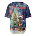 thumbnail image 2 of Merry Christmas and Happy New Year Santa Rottweiler Holiday Xmas Winter All Over Print 3D Baseball Shirt Rottie Dog Lover Gifts Idea Softball Sport - 00024, 2 of 6