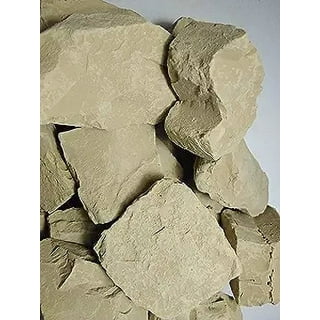 Edible Clay : BLUE edible Clay chunks (lump) natural for eating (food)