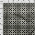 thumbnail image 2 of oneOone Cotton Silk Fabric Check Ikat Print Fabric By Yard 42 Inch Wide, 2 of 4