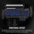 thumbnail image 3 of Thermaltake Tt eSPORTS Commander Combo V2, Gaming Keyboard and Gaming Mouse with 2500 DPI, 3 Color Back Lights and Lighting Effect, CM-CMC-WLXXMB-US, 3 of 6