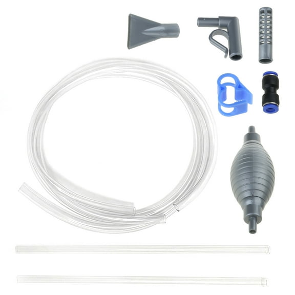 Aquarium Water Changer Kit Siphon Fish for Gravels with Water Hose for Small Fish Betta for Tan