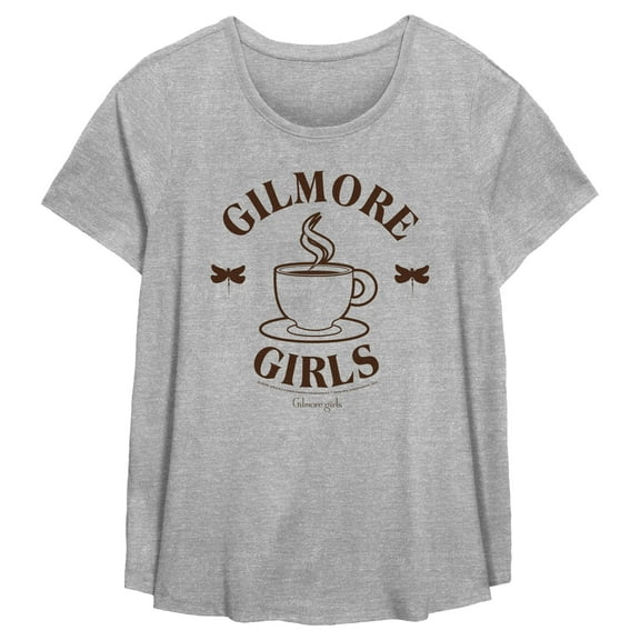 Women's Gilmore Girls Coffee and Gilmore Logo  Graphic T-Shirt