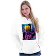 thumbnail image 4 of Vaporwave NASA Space Astronaut Unisex Plus Size Hoodie Brisco Brands 5X, 4 of 5