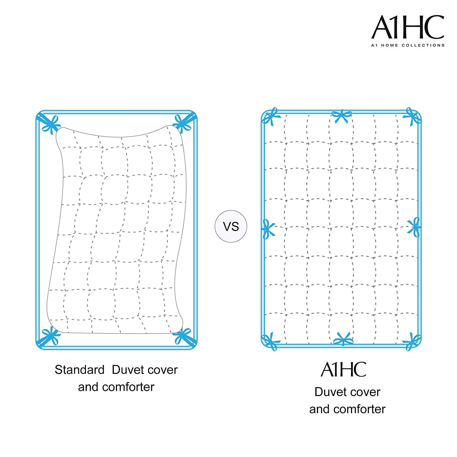 All Season 100% New Zealand Wool Fill Duvet Insert 400 GSM Fill Weight 233TC Certified Organic Cotton Cover 8 corner tabs