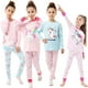 thumbnail image 2 of Ropa para niños, ropa de casa para bebés, ropa de dormir para 2, 3, 4, 5, 6, 7 y 8T, pijamas de unicornio para niños, pijamas para niñas, conjuntos de pijamas de Navidad para niños, 2 of 4