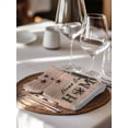 thumbnail image 6 of Sweet Home Cloth Napkins Set of 6 Reusable Dinner Napkins, Western Stars Bird Houses Brown Wooden Grain Cocktail Napkin Washable Table Napkins for Wedding/Holiday Party/Baby Shower 20"x20", 6 of 7