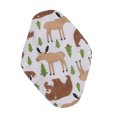 thumbnail image 1 of Serviettes Hygiéniques Lavables, Tissu Confortable Anti-Fuite 5 Pcs Respirant Antiallergique Réutilisable Très Absorbant pour Soins Post-Partum m,B12,B03, 1 of 7