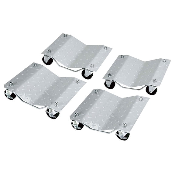Set of 4 Heavy Duty Tire Wheel Dolly Vechicle Moving Dolly -27018