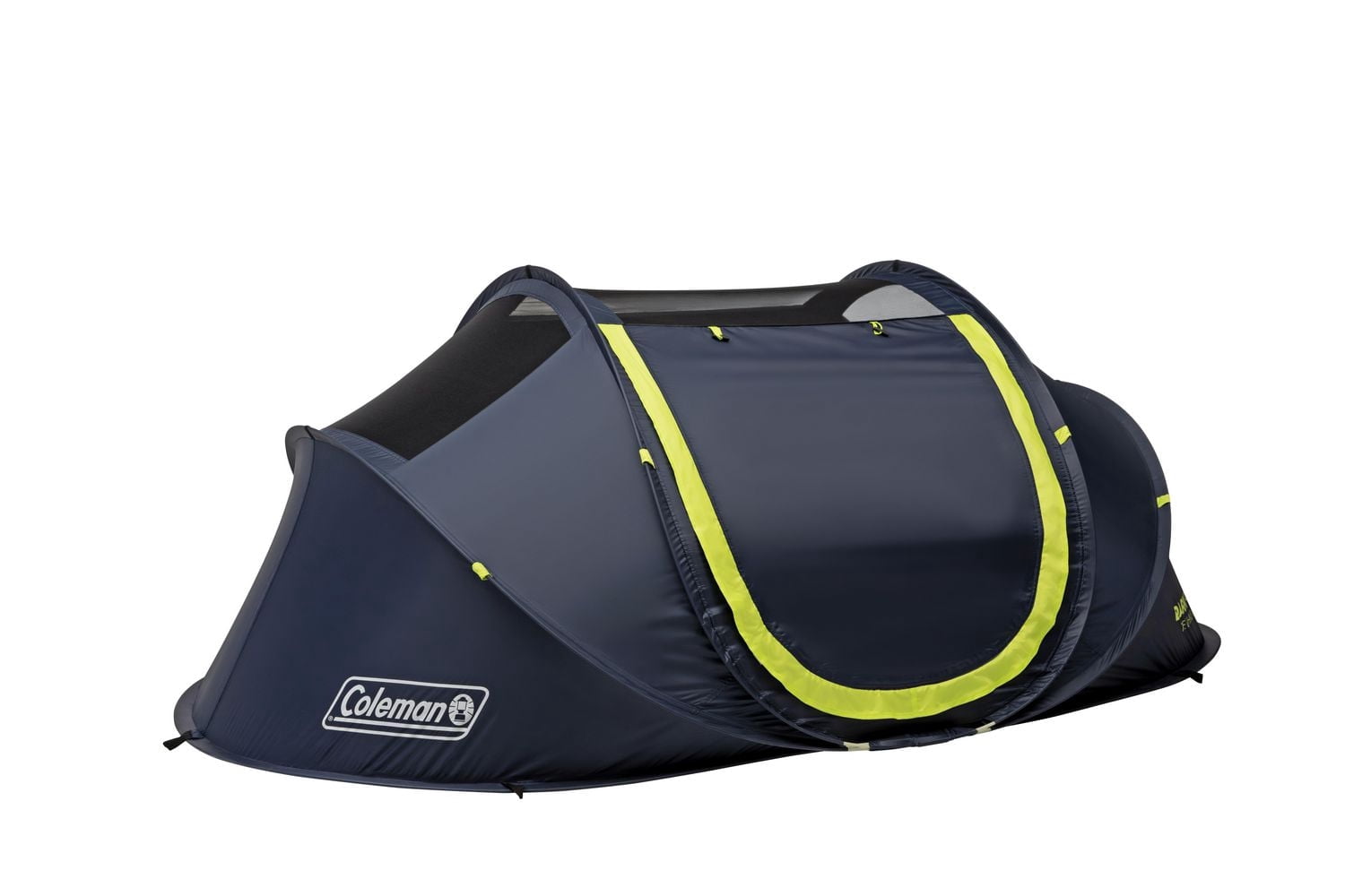 Tente de Camping de Coleman 2-Personne Dépliable avec Technologie Dark Room™, Bleu
