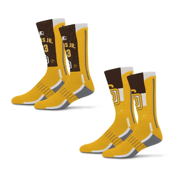 Unisex Starter Fernando Tatis Jr. San Diego Padres Jersey Arch Neo Two-Piece Sock Set