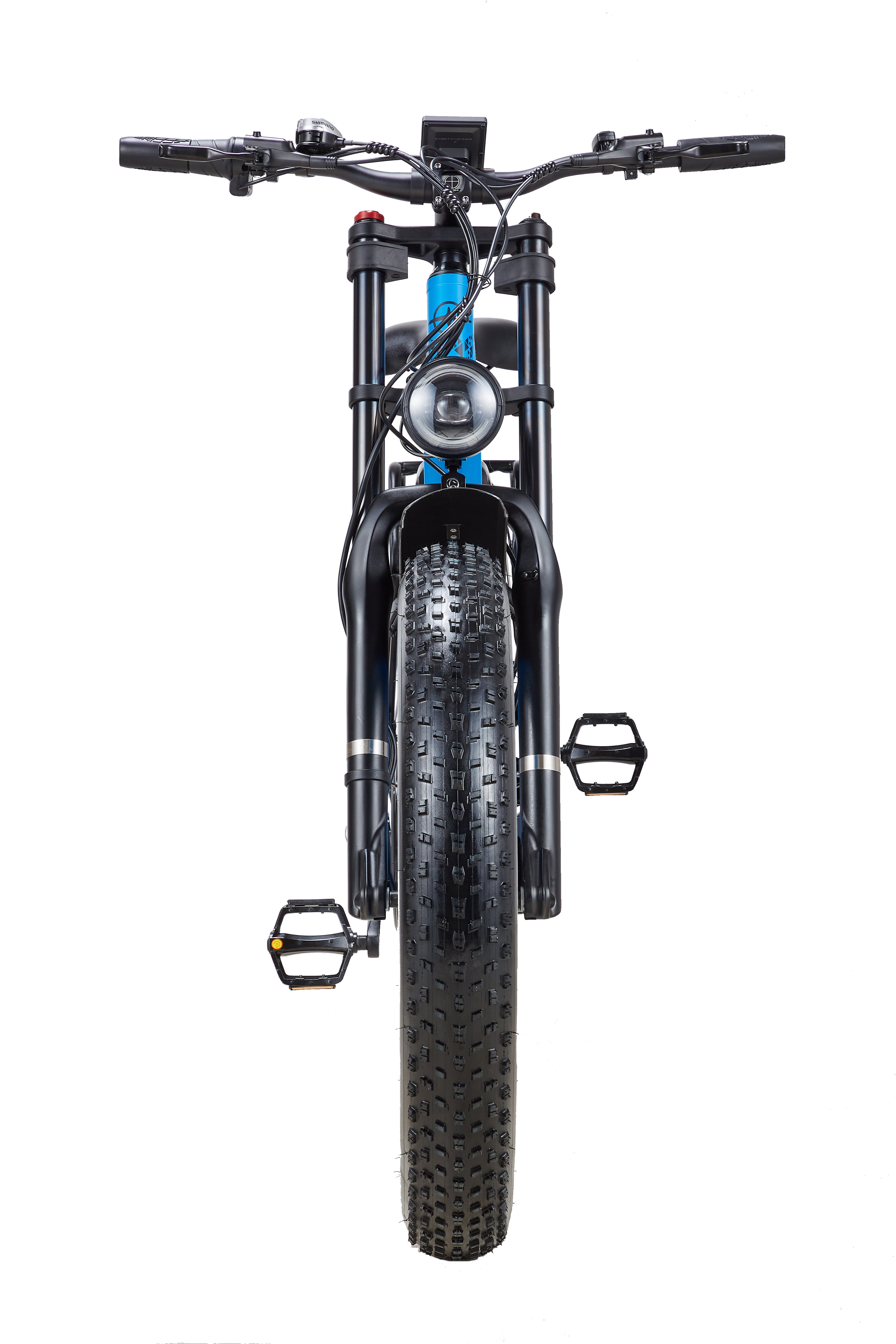 Electric Mountain Bike for Adults, 3000W Motor, 48V 25Ah Battery, 100 Miles Range, 24" x 4" Fat Tire All Terrain E Bike
