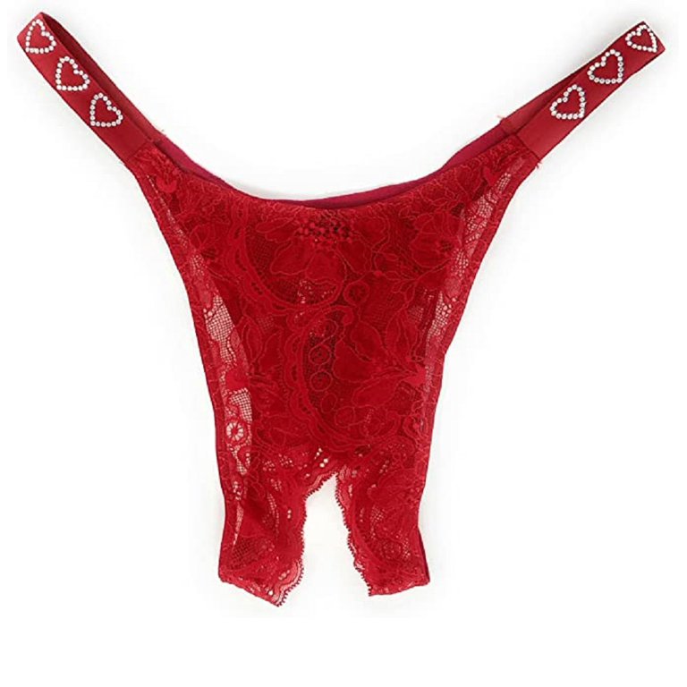 Buy Victoria's Secret Wild Watermelon Red Lace High Waist Thong Panty from  Next Luxembourg