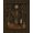 Brown, Pattern 5, variant on ODIKA 8'x10' Washable Area Rug Warm Earth Tones Enchanted Forest Mansion Design Victorian Gothic Style for King Size Bedroom Under Bed, Master Suite, Non-Shedding, Easy Care