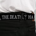 thumbnail image 4 of The Wizarding World of Harry Potter Belt, Seatbelt Buckle Belt, The Deathly Hallows Symbol Black White, Youth 22 to 32 Inches, 4 of 9