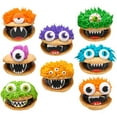 thumbnail image 2 of Edible Monster faces Lips and Eyes Sugar Cake/Cupcake Decorations - 12 ct, 2 of 3